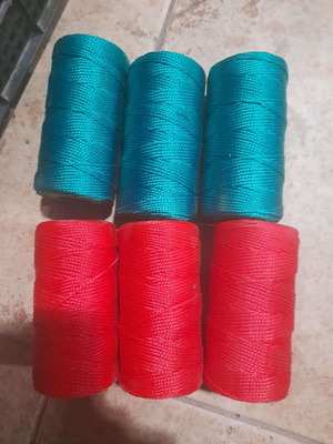 Twine new, pack of 6 pieces