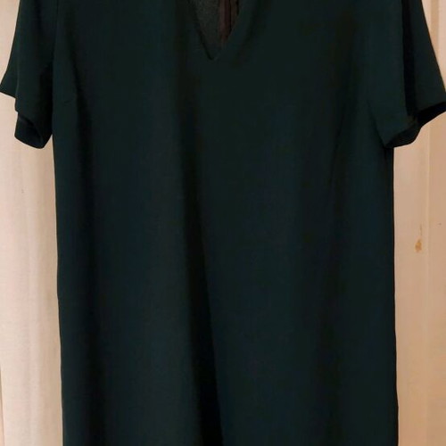 Zara dress used, cypress green, size L