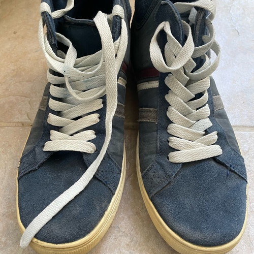 Pull Bear boots No40 like new, blue