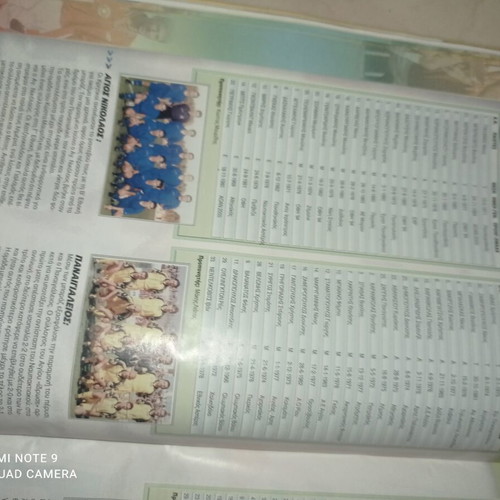 Ethnospor magazine B Ethniki 2001/02 guide