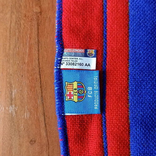 Barcelona Arsenal and Barcelona Inter Scarves like new, authentic