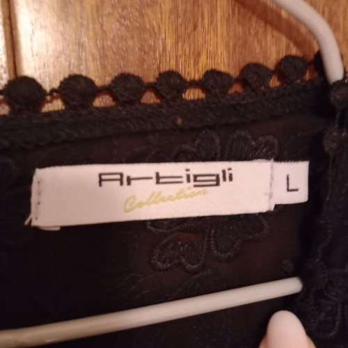 Artigli collection mini dress black, like new