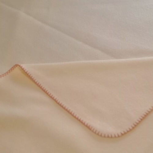 Fleece blanket vanilla color slightly used 2.00×1.50 like new