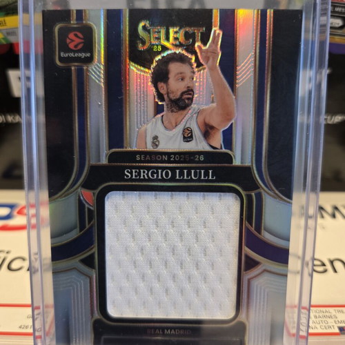Panini Select EuroLeague 2025-26 Sergio Llull Jumbo Patch card