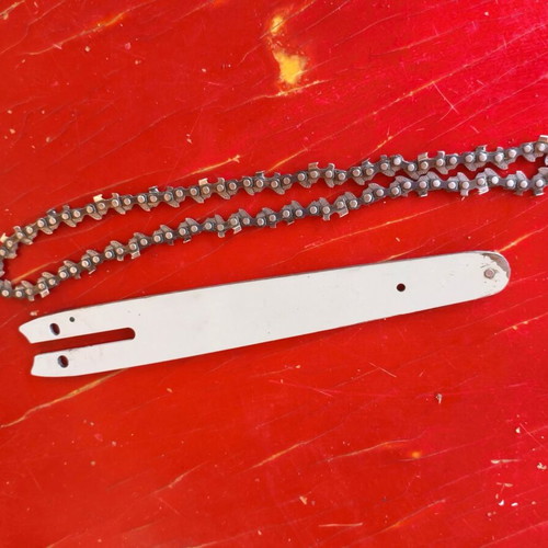 8" chainsaw bar and chain set for handheld chainsaw