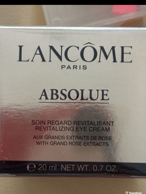 Lancôme Absolue revitalizing eye cream
