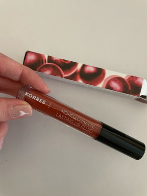 Korres Morello Matte Lasting Lip Fluid new, 2 pieces