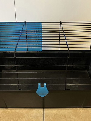 Voltrega Cage for Rabbits and Guinea Pigs used 58x36x31cm black