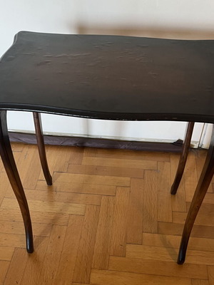 Side tables used, solid wood, elegant style