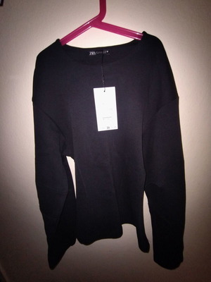 Zara blouse new, size S, black
