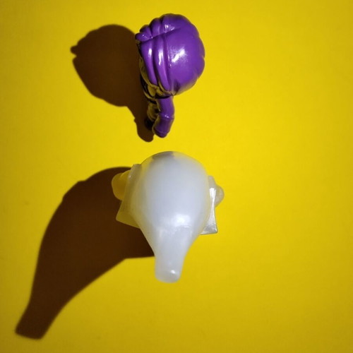 Stumble Guys Amethyst Nyx and Banana Guy figures used, pack of 2