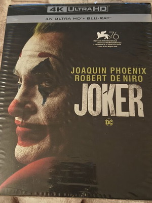 Joker 4K UHD + Blu-ray disc with Greek subtitles