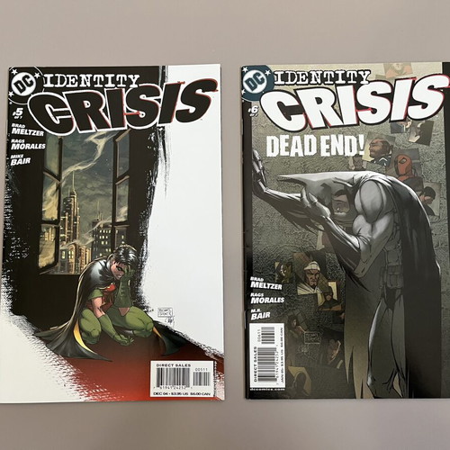 Identity Crisis comic series by Brad Meltzer and Rags Morales