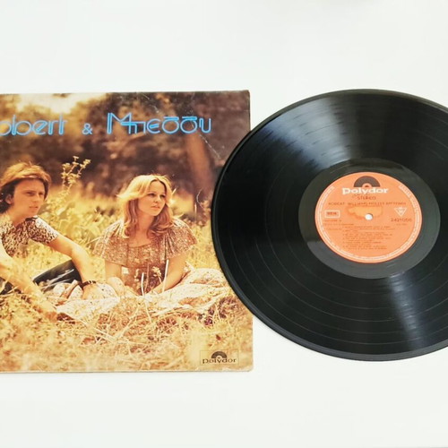 Robert & Μπέσσυ vinyl LP album used, 1975 first release