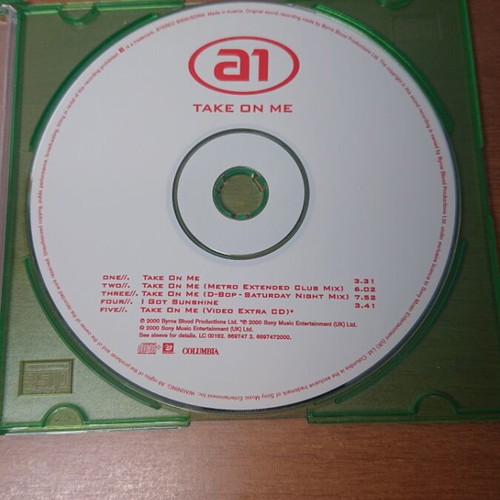 A1 Take On Me Video CD like new, pop