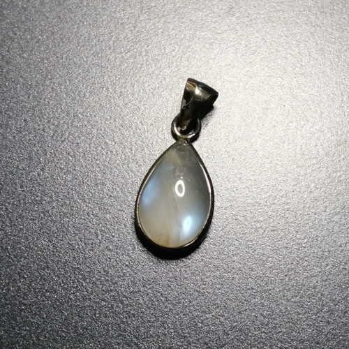 Silver pendant 925 handmade with natural moonstone, new