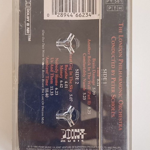 Us and Them Symphonic Pink Floyd cassette tape