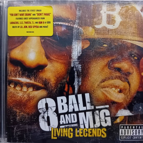 8BALL and MJG Living Legends CD used in excellent condition