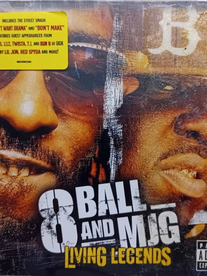 8BALL and MJG Living Legends CD used in excellent condition