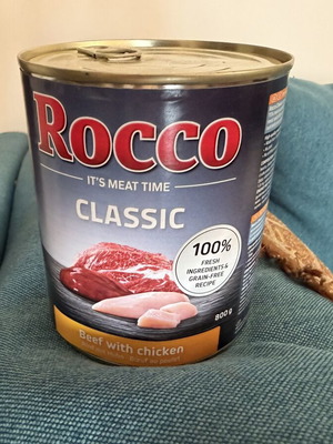 Rocco Classic υγρή τροφή για σκύλους με μοσχάρι και κοτόπουλο, 6 x 800 g