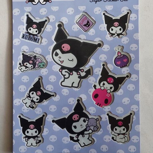 Kuromi stickers new, set of 200 pieces