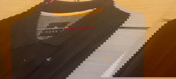 Polo μπλουζα Dors μπλε σκουρο 5xl