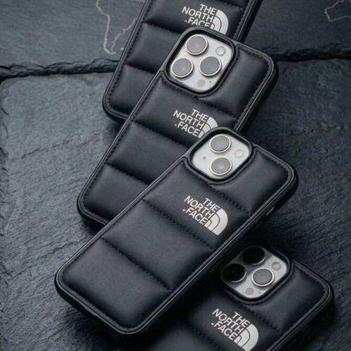 iPhone The North Face Puffer Case Black Edition new