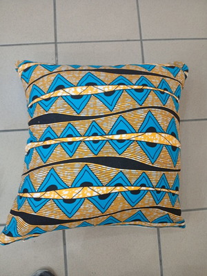 African pillow 55x55 cm with zipper