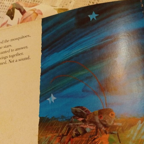 The Very Quiet Cricket children's book used in English