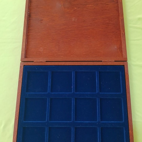 Coin cases used, pack of 5 for euro and coin storage