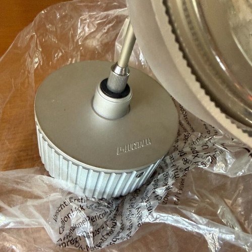 Luci Italia industrial aluminum spot light like new