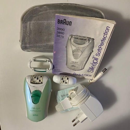 Braun Silk-épil SoftPerfection epilator like new with accessories
