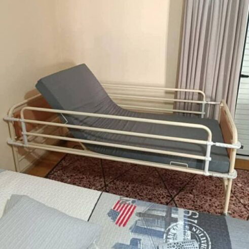 Hospital bed with crank like new