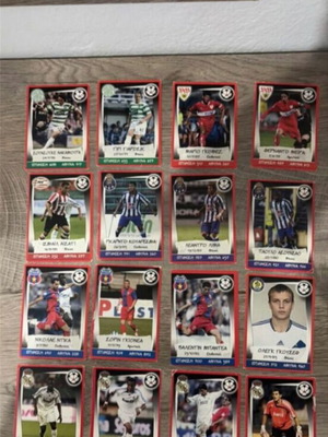 Europe Champions 2007-2008 Cards used, pack of 10