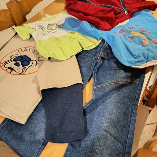 Children's clothes used for boy 4-5 years, pack of 6 items