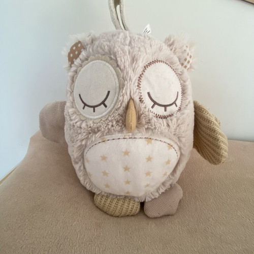 Baby plush toys with white noise projector and stroller toy