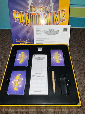 The Art Of Pantomime board game like new