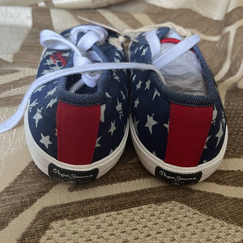 Pepe Jeans sneakers new, blue, size 38