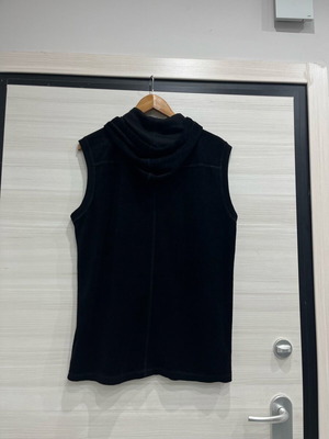 Ben Tailor sleeveless cardigan used, black, size L