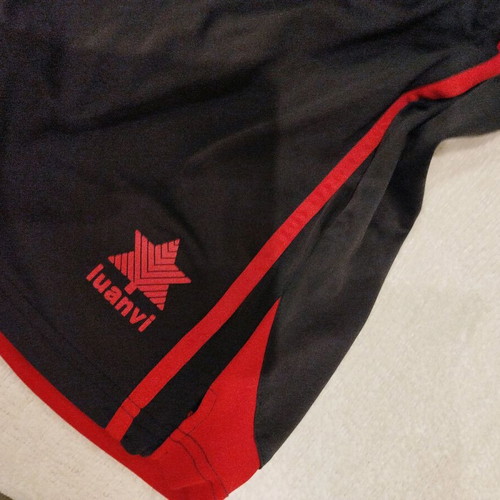 Luanvi black and red sports shorts like new