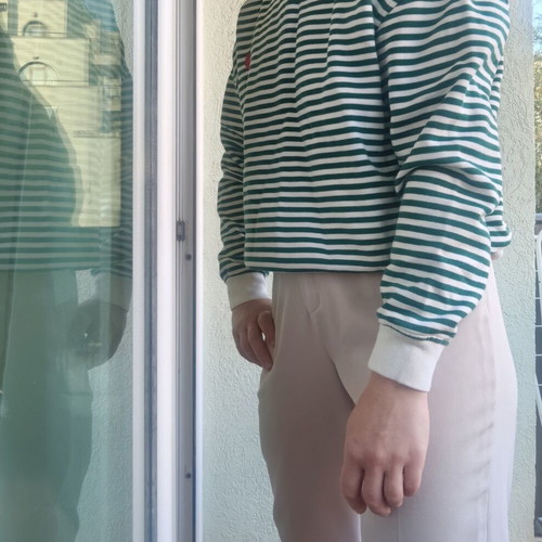 Reserved sweatshirt, small, cotton, striped