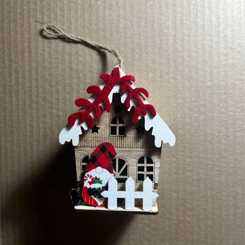 Christmas LED house used with lighting decoration