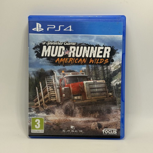Mud Runner American Wilds PS4 used action adventure game