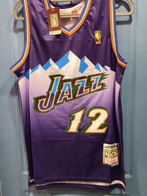 NBA Jaz Stockton 12 jersey new, authentic