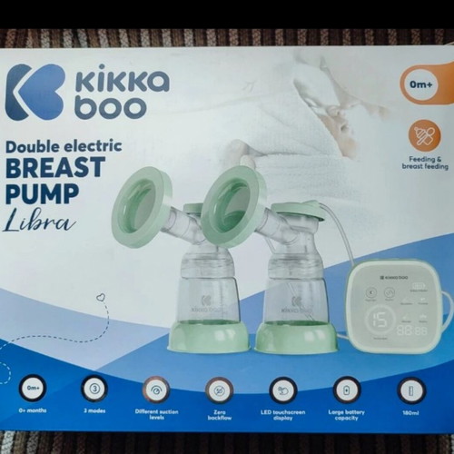 Kikka Boo Double Electric Breast Pump like new