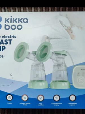 Kikka Boo Double Electric Breast Pump like new