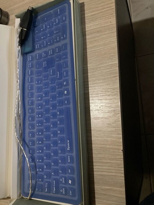 Elastic and silent keyboard new