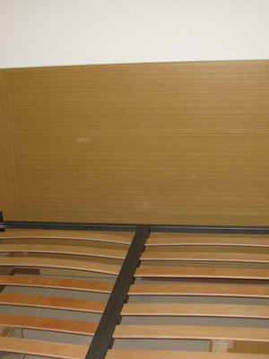 Bedroom set 160x200 with two nightstands, solid oak, new