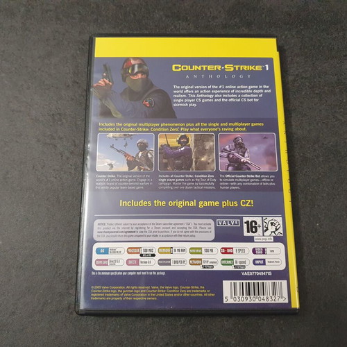 Counter-Strike 1 Anthology PC game used, 2005