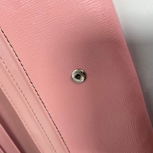 Fendi Crystal Eye Monster Wallet like new, pink